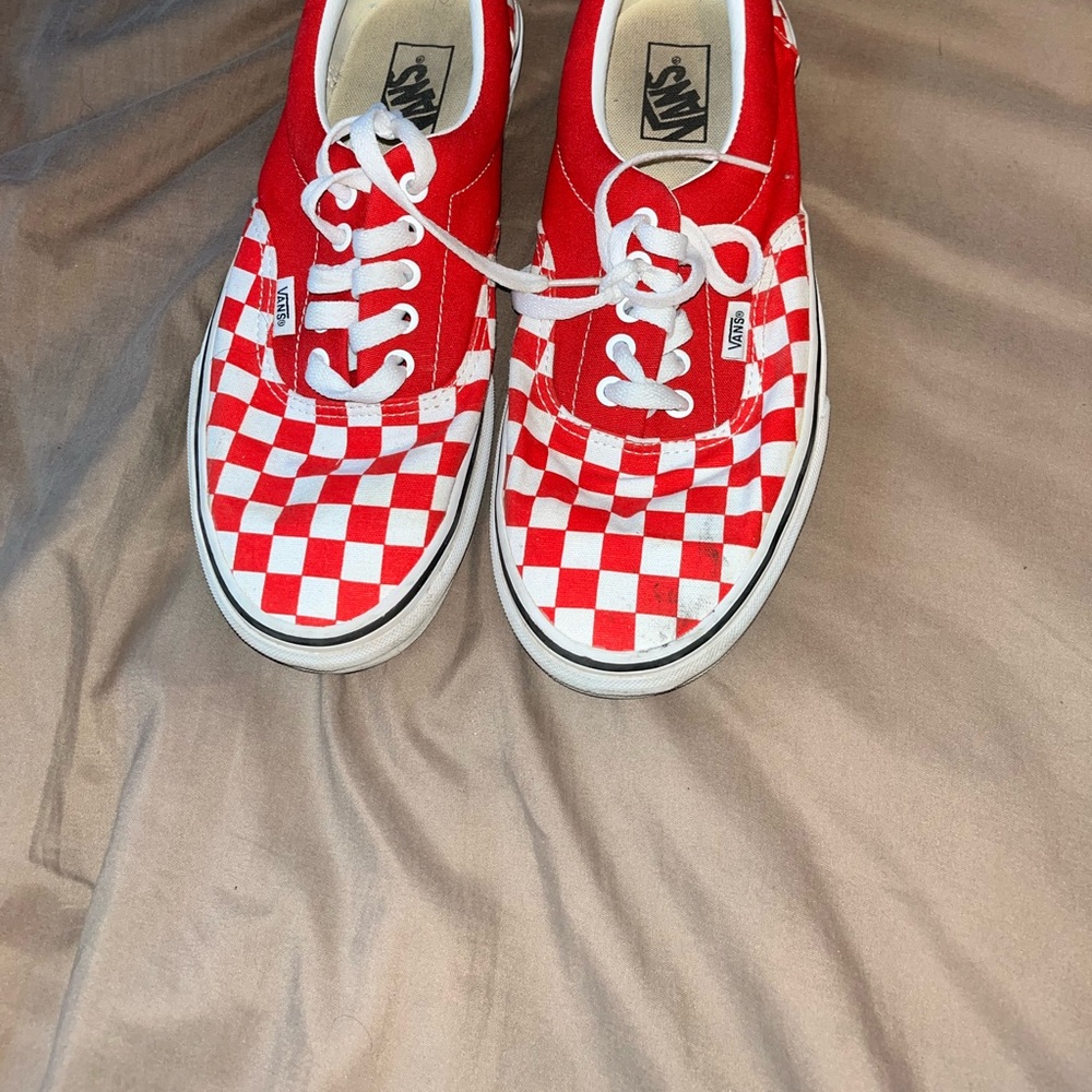 Checkered vans